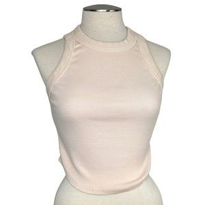 LAmade Paradise Cove Cropped Racerfront NEW Size Small Color Petal